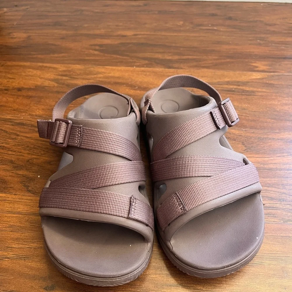 Chaco Chillos Sport Sandals - Women’s Size 7 lavender/mulberry color - Picture 10 of 10